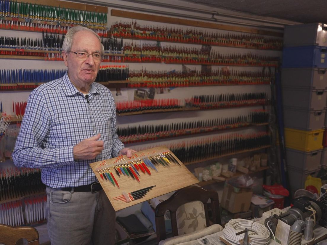 Ferry Diske in zijn atelier